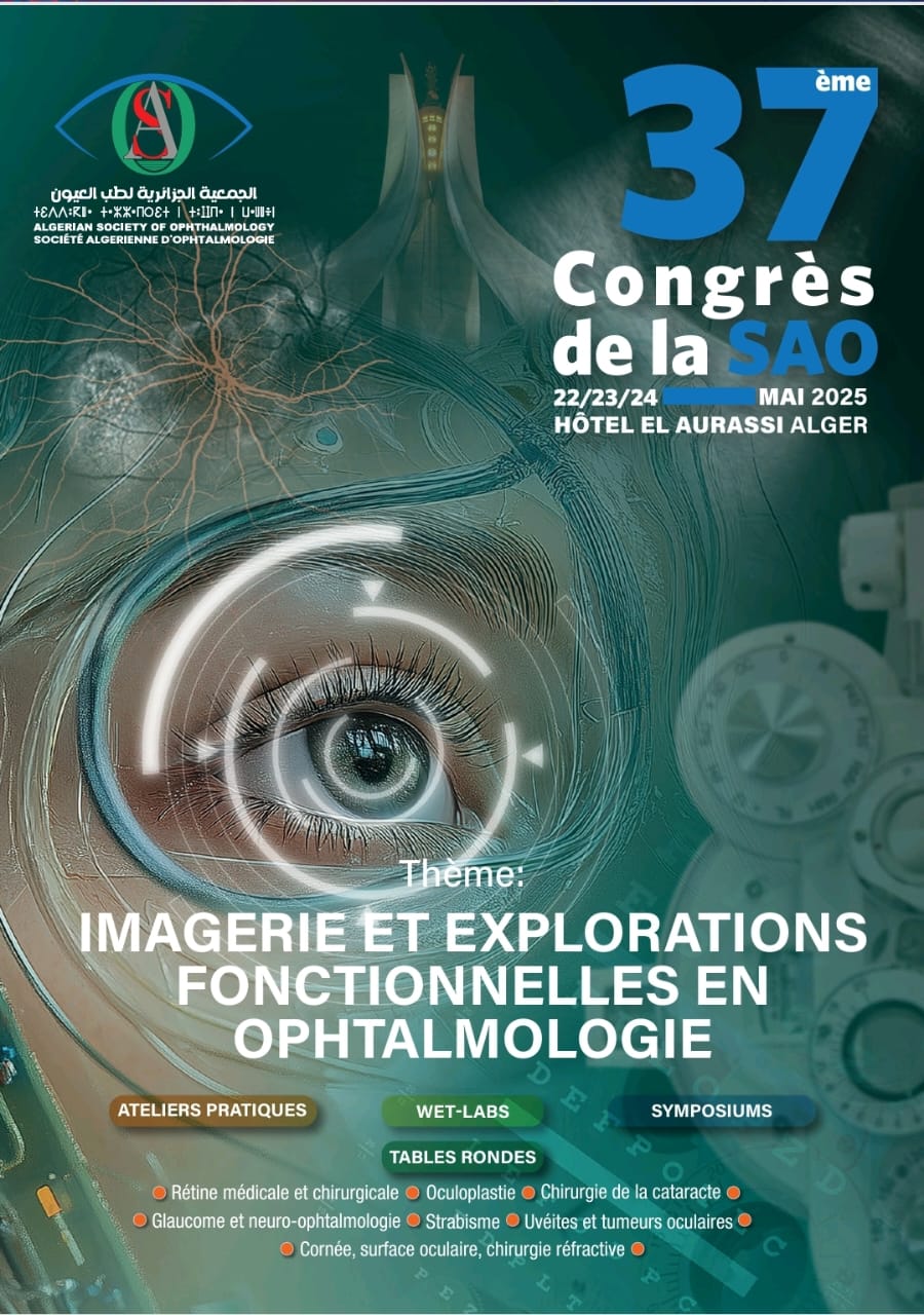 Congrès SAO 37e édition - 2025